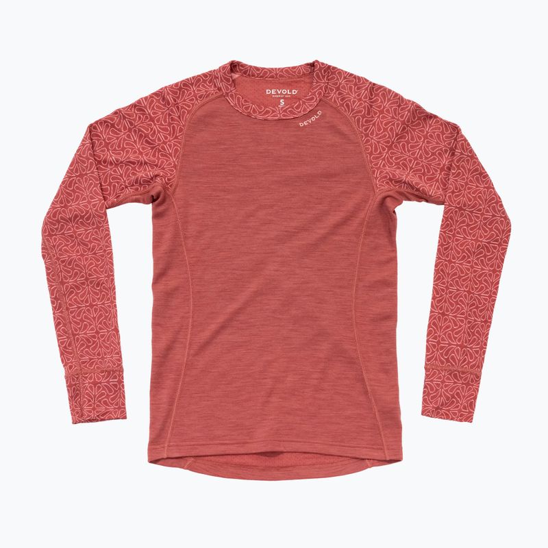 Bluză termoactivă pentru femei Devold Duo Active Merino 205 marsala 5