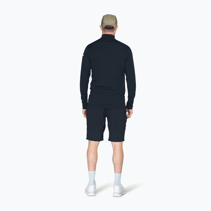 Bluză termoactivă pentru bărbați Devold Breeze Plus Merino 200 Zip Neck ink 3