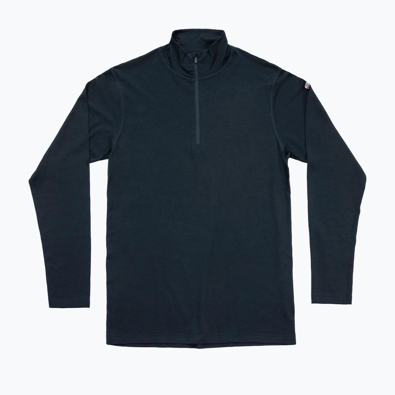 Bluză termoactivă pentru bărbați Devold Breeze Plus Merino 200 Zip Neck ink 5