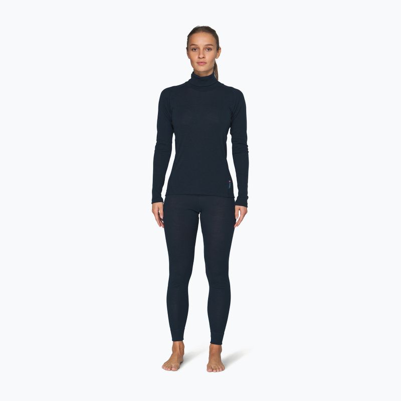 Bluză termoactivă pentru femei Devold Adventure Merino 190 High Neck ink 2
