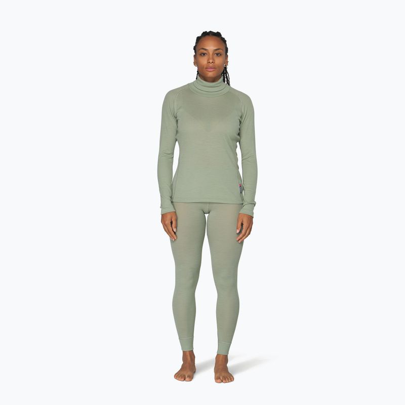 Bluză termoactivă pentru femei Devold Adventure Merino 190 High Neck fog 2