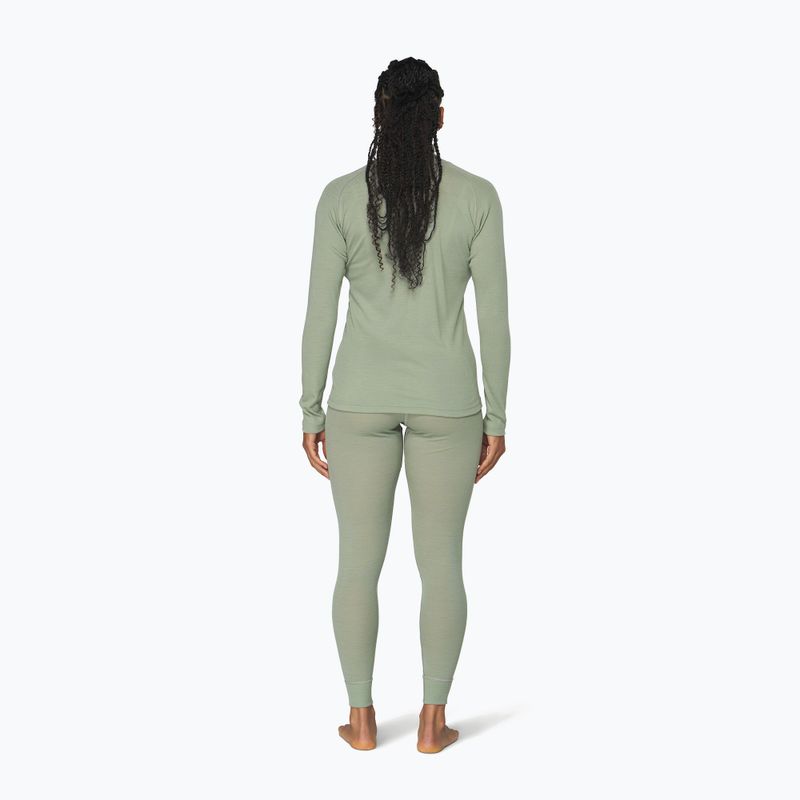Bluză termoactivă pentru femei Devold Adventure Merino 190 High Neck fog 3