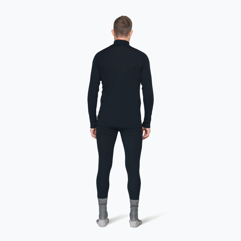 Bluză termoactivă pentru bărbați Devold Adventure Merino 190 High Neck ink 3