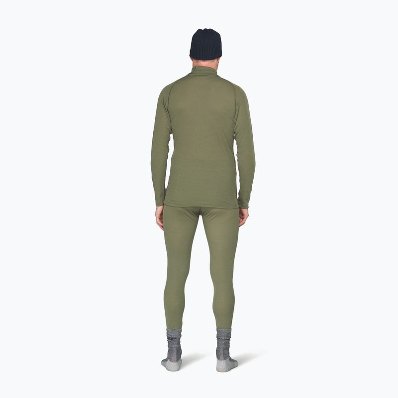 Bluză termoactivă pentru bărbați Devold Adventure Merino 190 High Neck lichen 3