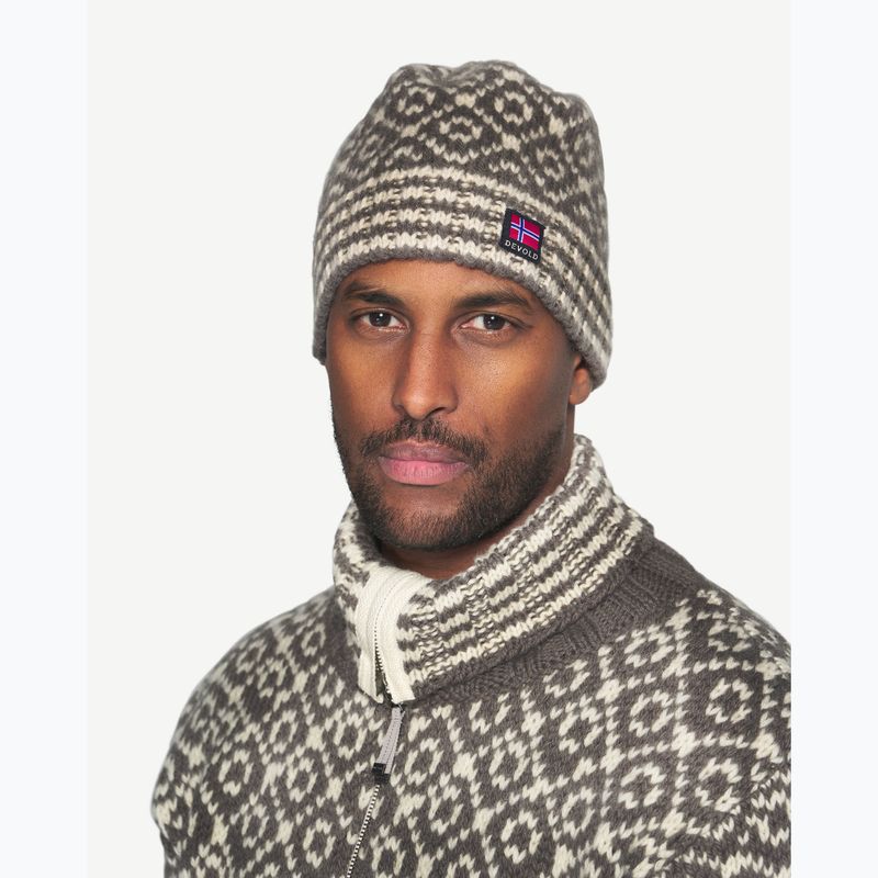 Căciulă de iarnă Devold Svalbard Wool falcon/offwhite 3