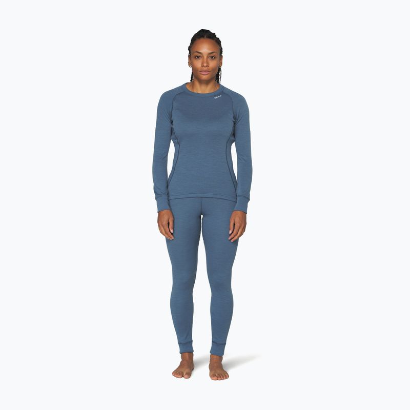 Bluză termoactivă pentru femei Devold Duo Active Merino 205 berry 2