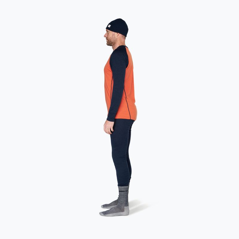 Bluză termoactivă pentru bărbați Devold Duo Active Merino 205 brick 4
