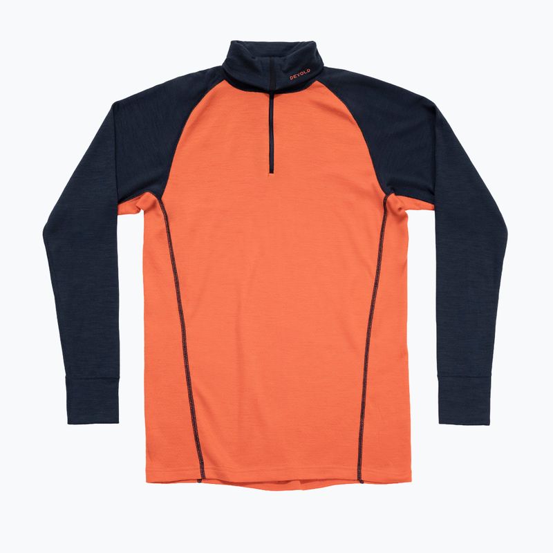 Bluză termoactivă pentru bărbați Devold Duo Active Merino 205 Zip Neck brick 5