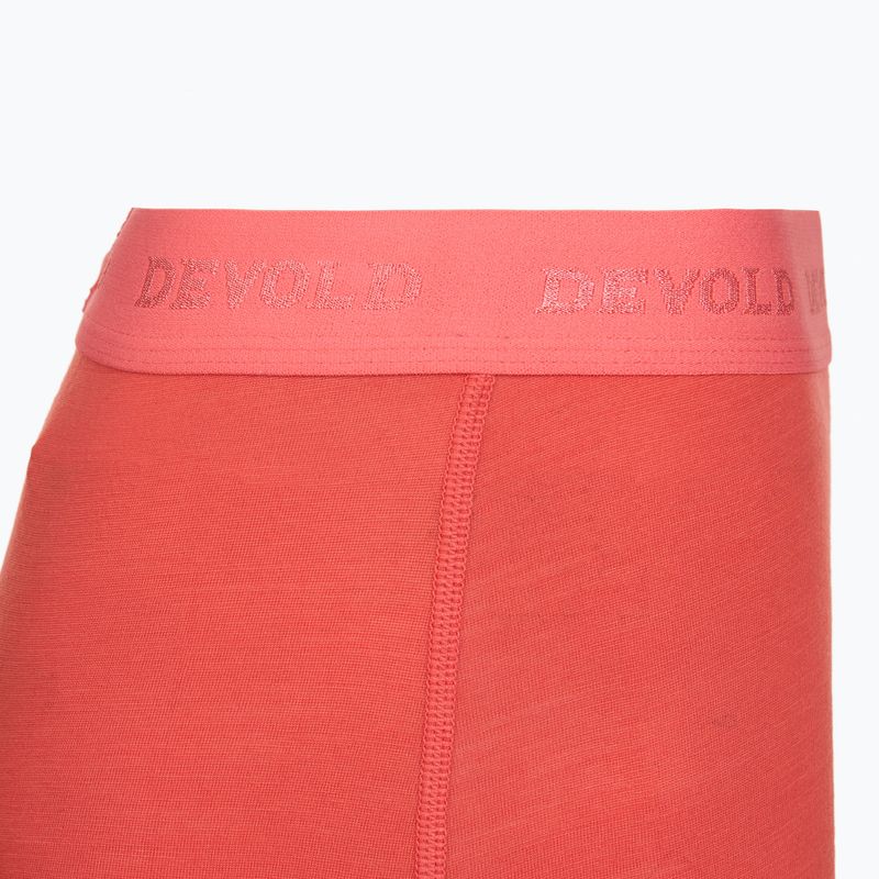 Boxeri termoactivi pentru femei Devold Breeze Merino 150 Hipser 2 pack black/coral 5