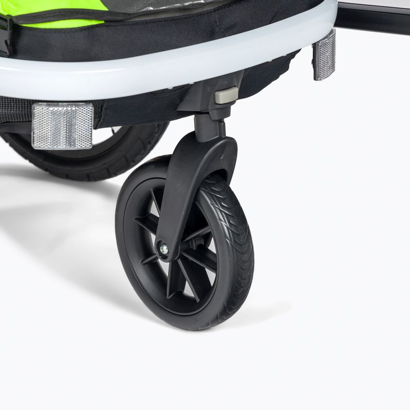 Hamax Avenida One remorcă pentru biciclete negru-verde 400020_HAM 5