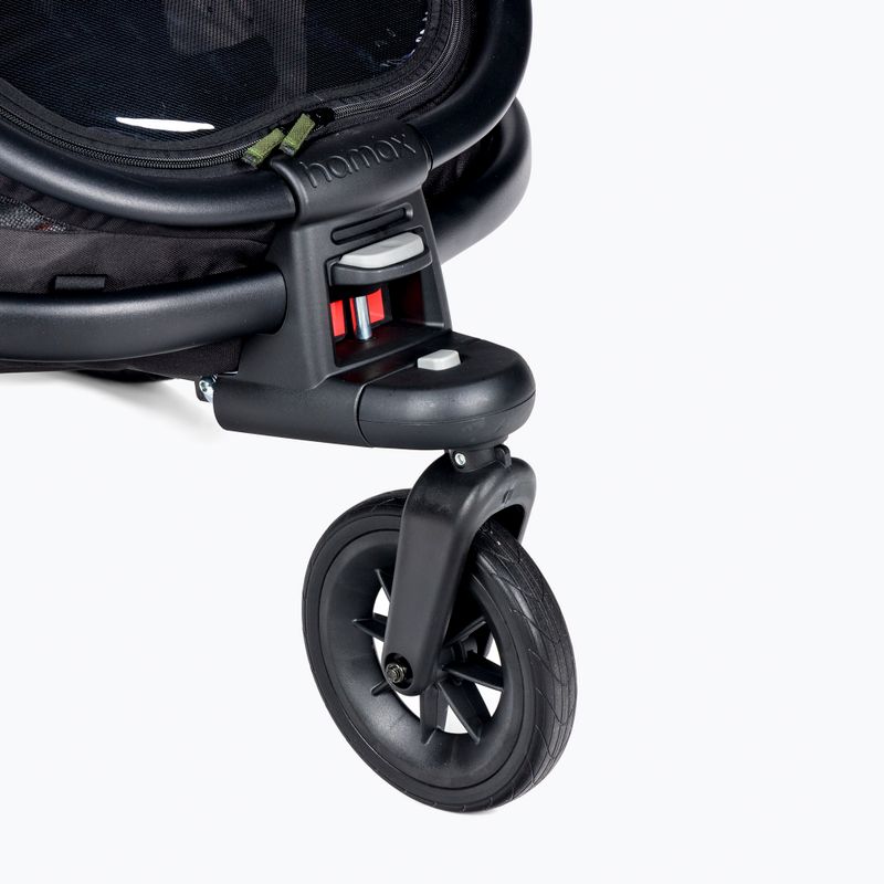 Hamax Outback One remorcă pentru biciclete negru-verde 400063_HAM 6