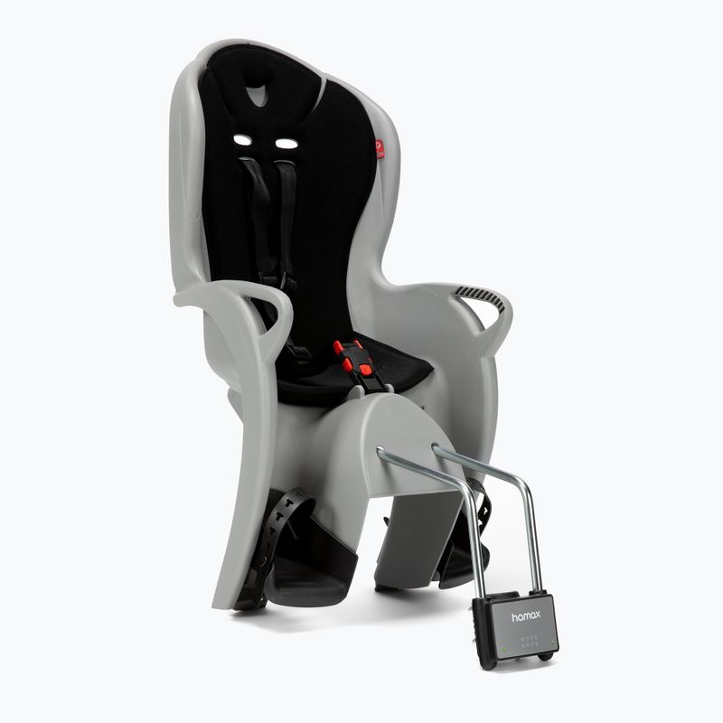Hamax Kiss gri-negru scaun de bicicletă pentru copii 551046_HAM