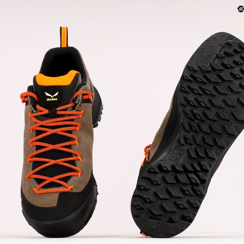 Cizme de drumeție pentru bărbați Salewa Wildfire Leather maro 00-0000061395 9