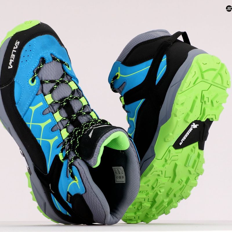 Cizme de trekking pentru copii Salewa Alp Trainer Mid GTX albastru 00-0000064010 10