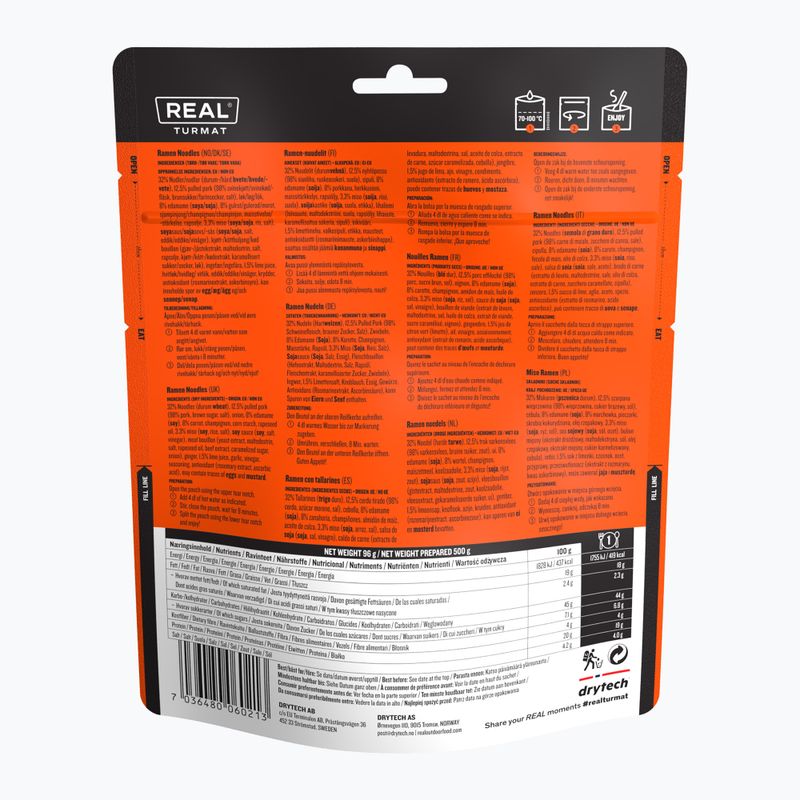 Alimente liofilizate Real Turmat Miso Ramen Noodles 96 g 2