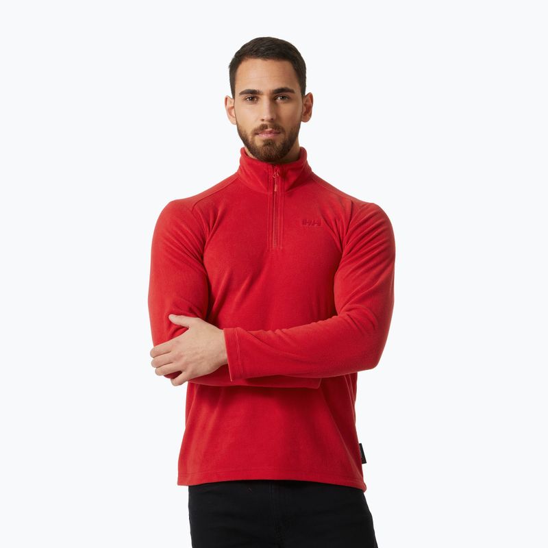 Helly Hansen bărbați Daybreaker 1/2 Zip 162 fleece sweatshirt roșu 50844