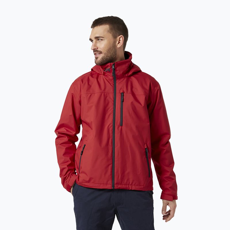 Geacă pentru bărbați Helly Hansen Crew Hooded roșie 33875_162