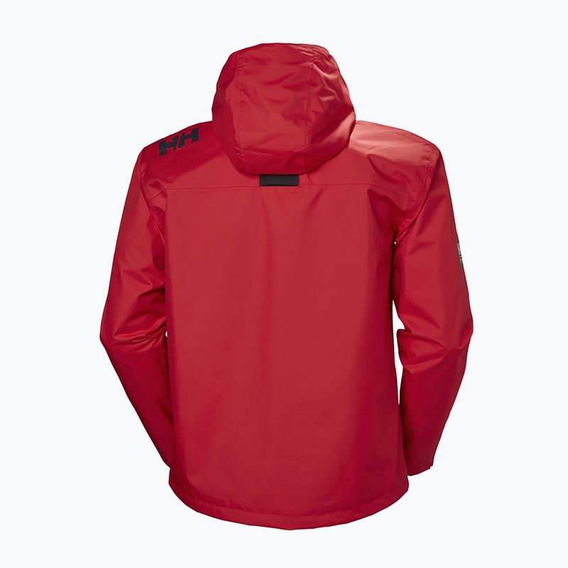 Geacă pentru bărbați Helly Hansen Crew Hooded roșie 33875_162 8