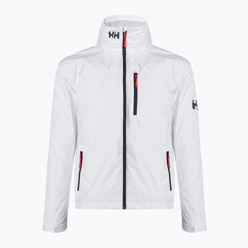 Bărbați Helly Hansen Crew cu glugă cu glugă jacheta de navigație alb 33875_001