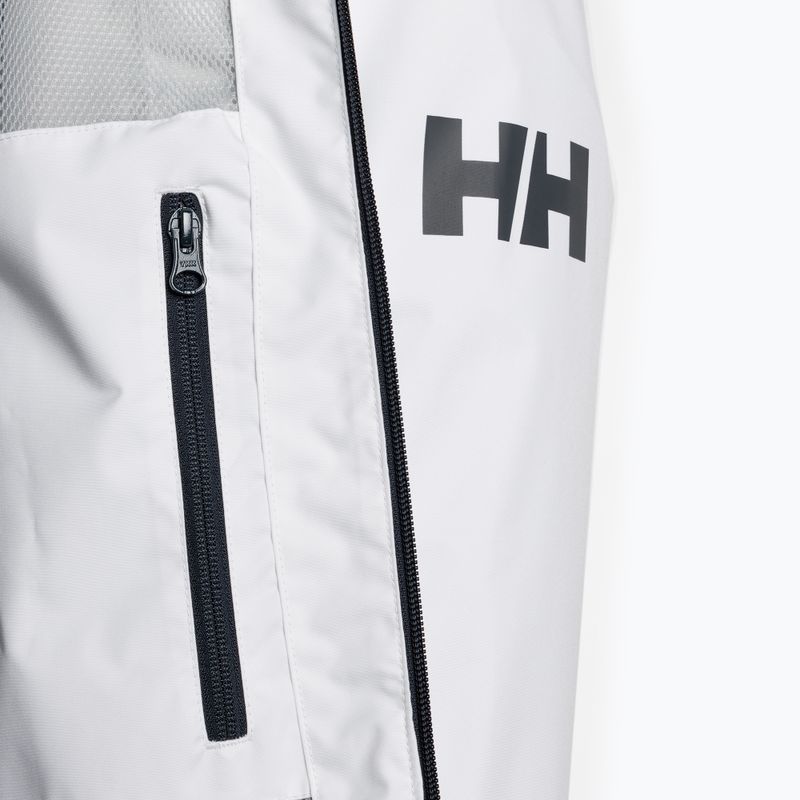 Bărbați Helly Hansen Crew cu glugă cu glugă jacheta de navigație alb 33875_001 5