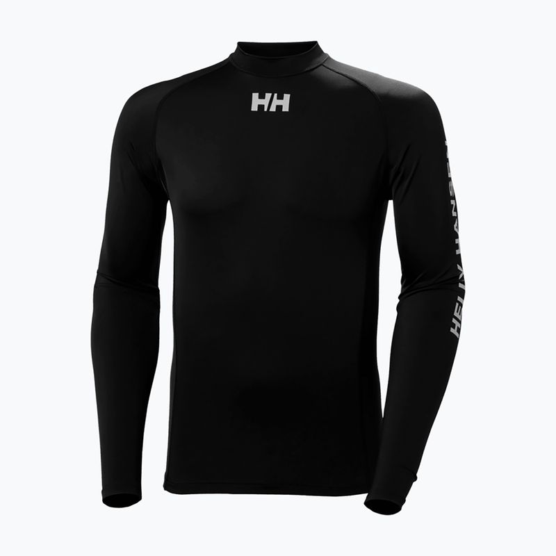 Longsleeve pentru bărbați Helly Hansen Waterwear Rashguard black 3