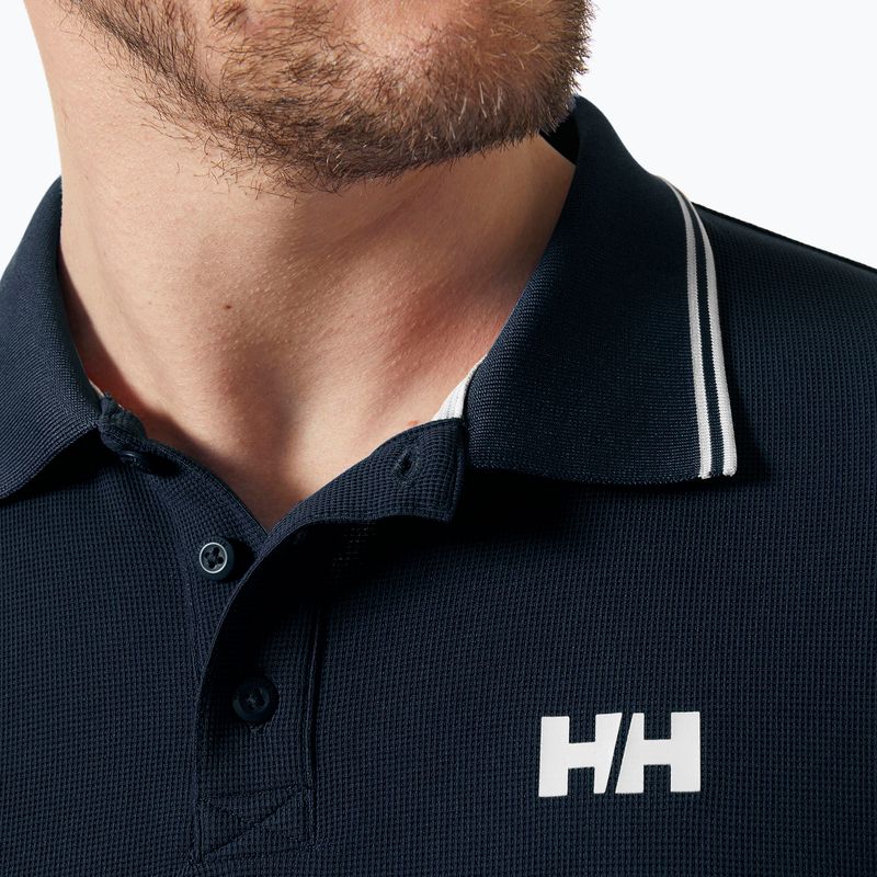 Tricou polo pentru bărbați Helly Hansen Kos Polo navy 3