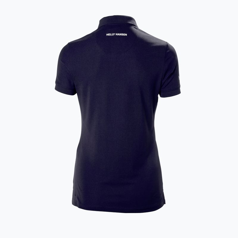 Tricou polo pentru femei Helly Hansen Crewline Polo navy 2