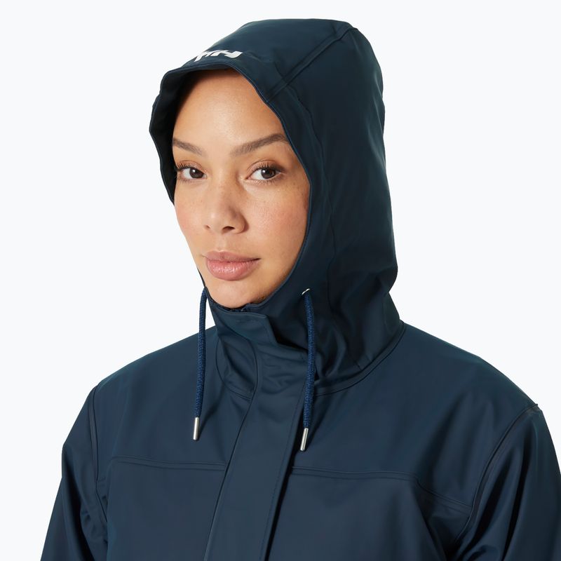 Palton de ploaie pentru femei Helly Hansen Moss Rain Coat navy 3