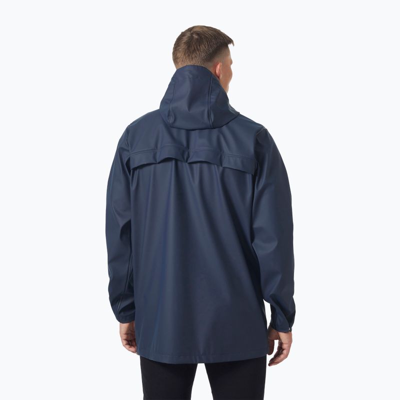 Palton de ploaie pentru bărbați Helly Hansen Moss Rain Coat navy 2