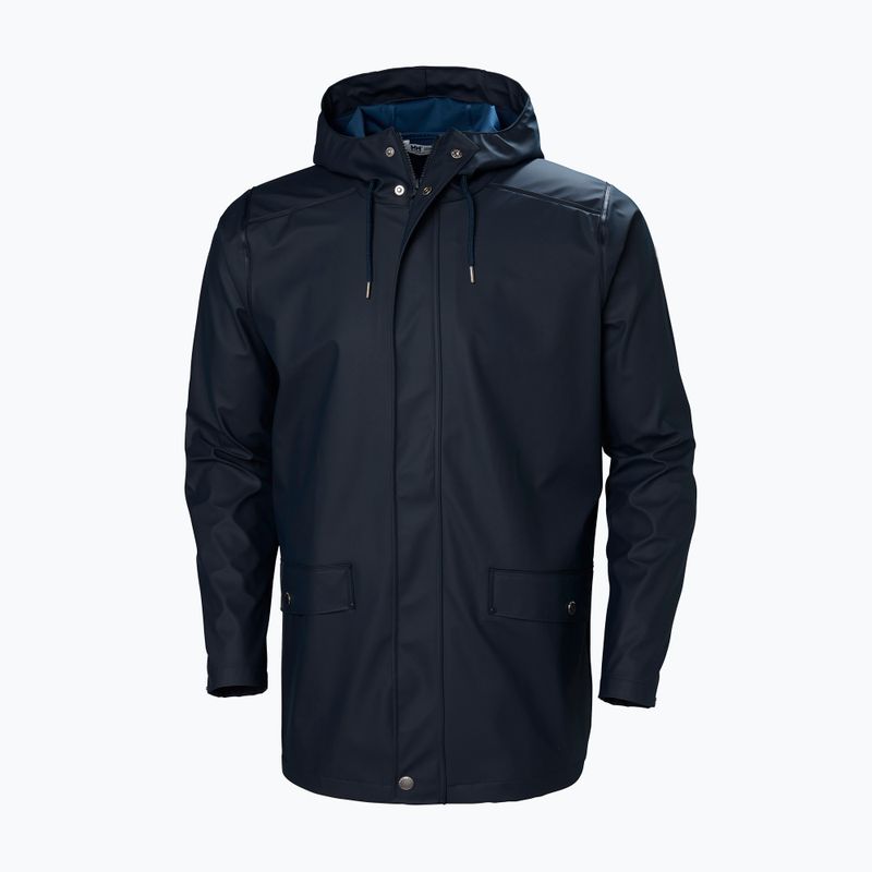 Palton de ploaie pentru bărbați Helly Hansen Moss Rain Coat navy 6