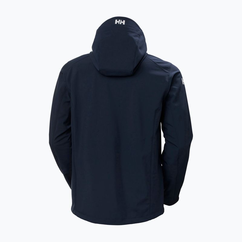 Helly Hansen bărbați Paramount cu glugă jachetă softshell cu glugă albastru marin 62987_990 4