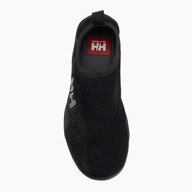 Încălțăminte de apă pentru femei Helly Hansen Crest Watermoc black / charcoal 5