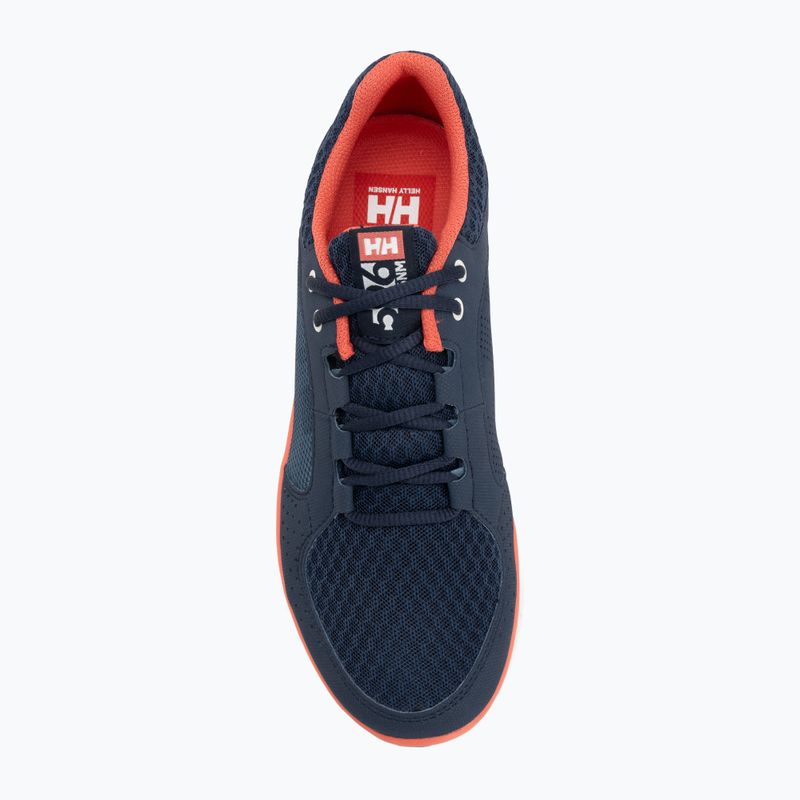 Încălțăminte pentru femei Helly Hansen Ahiga V4 Hydropower navy/off white/cayenne 5