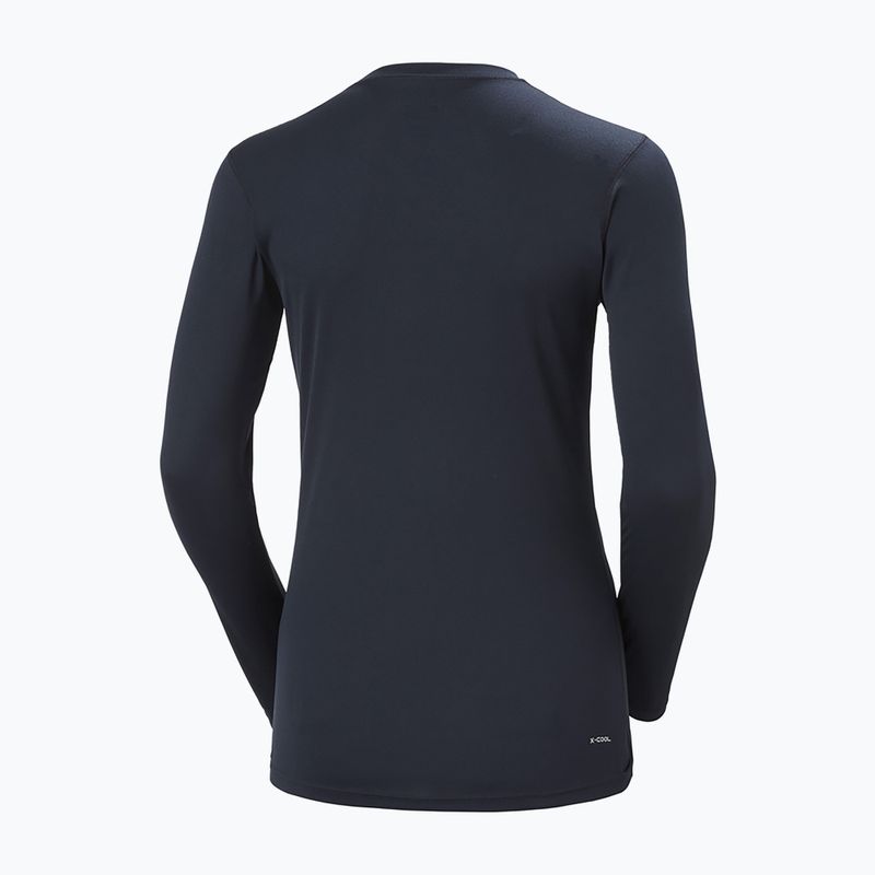Helly Hansen cămașă de trekking pentru femei Hh Tech Crew albastru marin 48374_597 4