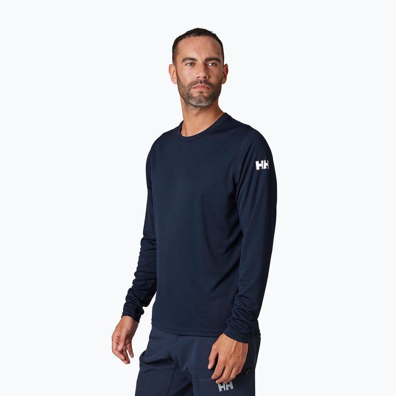 Helly Hansen cămașă de trekking pentru bărbați Hh Tech Crew albastru marin 48364_597
