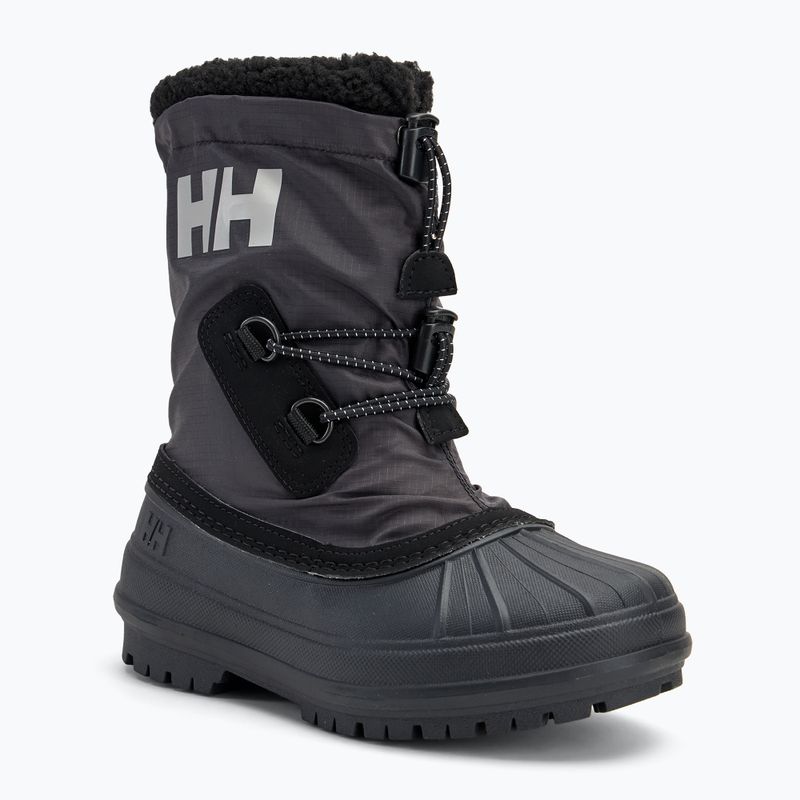 Cizme de iarnă pentru copii Helly Hansen JK Varanger Insulated negru/gri deschis