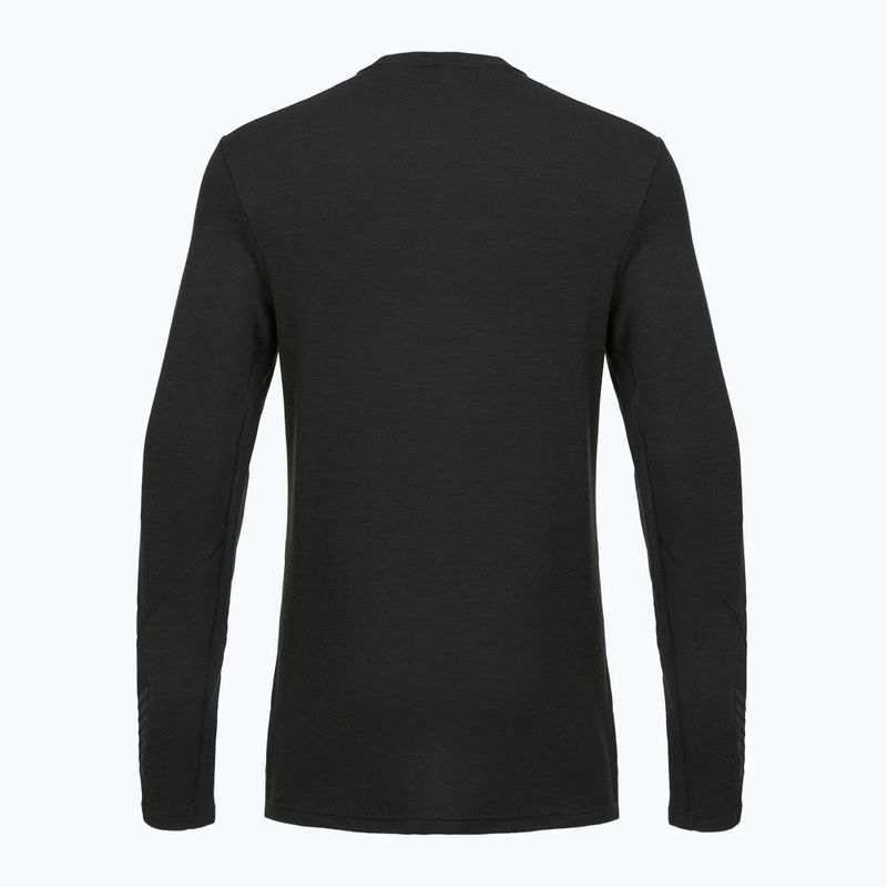 Bluză termică pentru bărbați Helly Hansen Lifa Merino Midweight Crew black 2