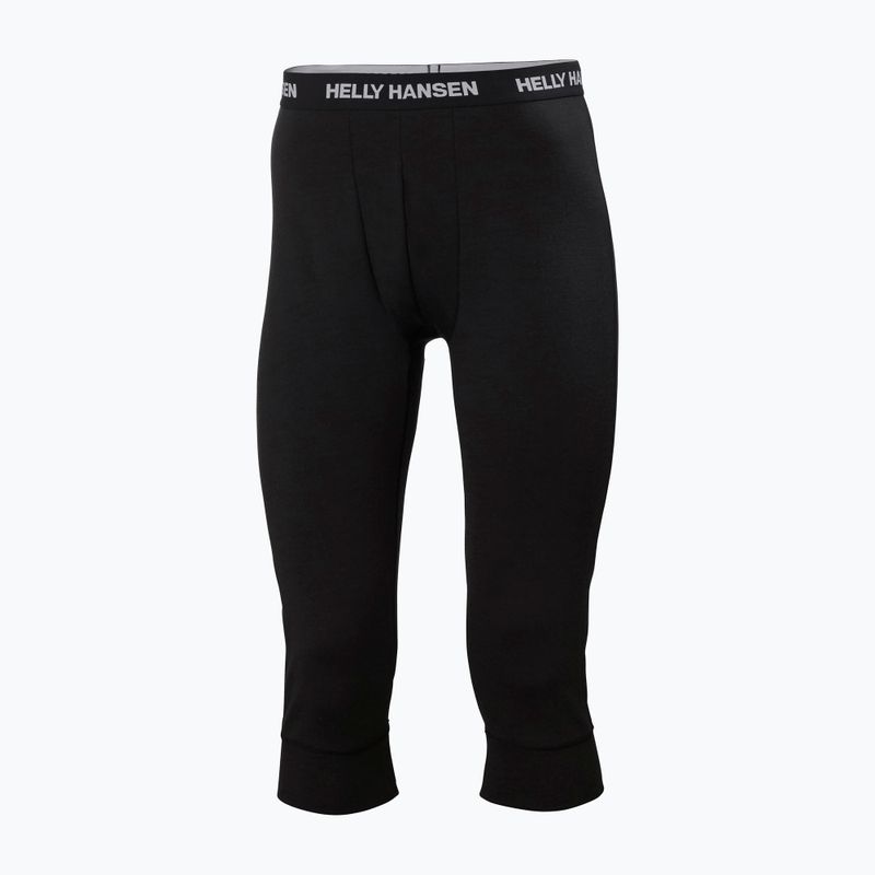 Colanți termoactivi pentru bărbați Helly Hansen Lifa Merino Midweight 3/4 black 4