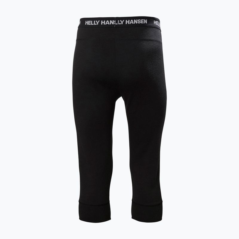 Colanți termoactivi pentru bărbați Helly Hansen Lifa Merino Midweight 3/4 black 5