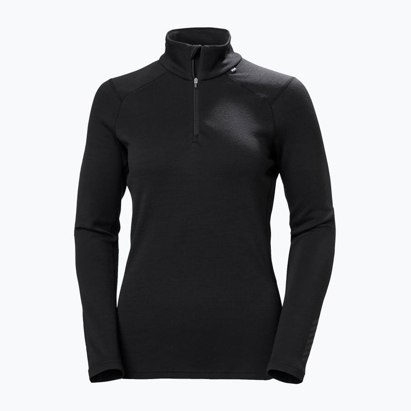 Bluză termoactivă pentru femei Helly Hansen Lifa Merino Midweight 1/2 Zip black 5