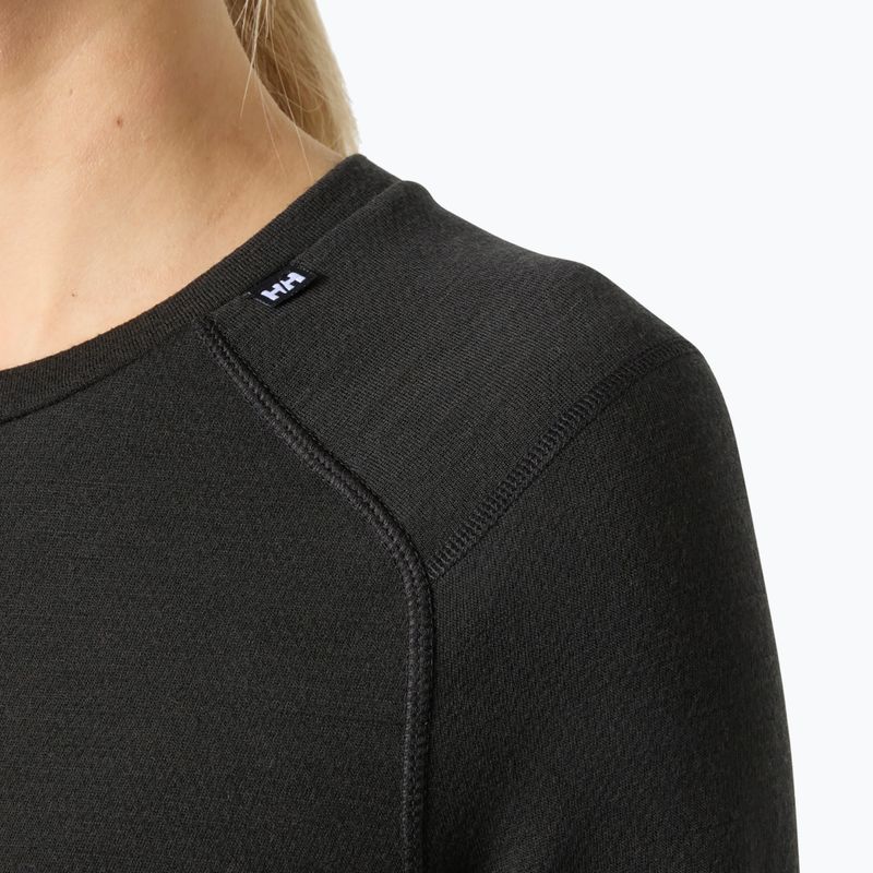 Bluză termoactivă pentru femei Helly Hansen Lifa Merino Midweight black 3