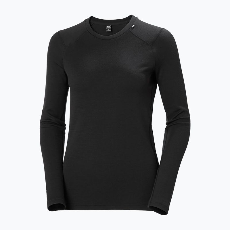 Bluză termoactivă pentru femei Helly Hansen Lifa Merino Midweight black 5