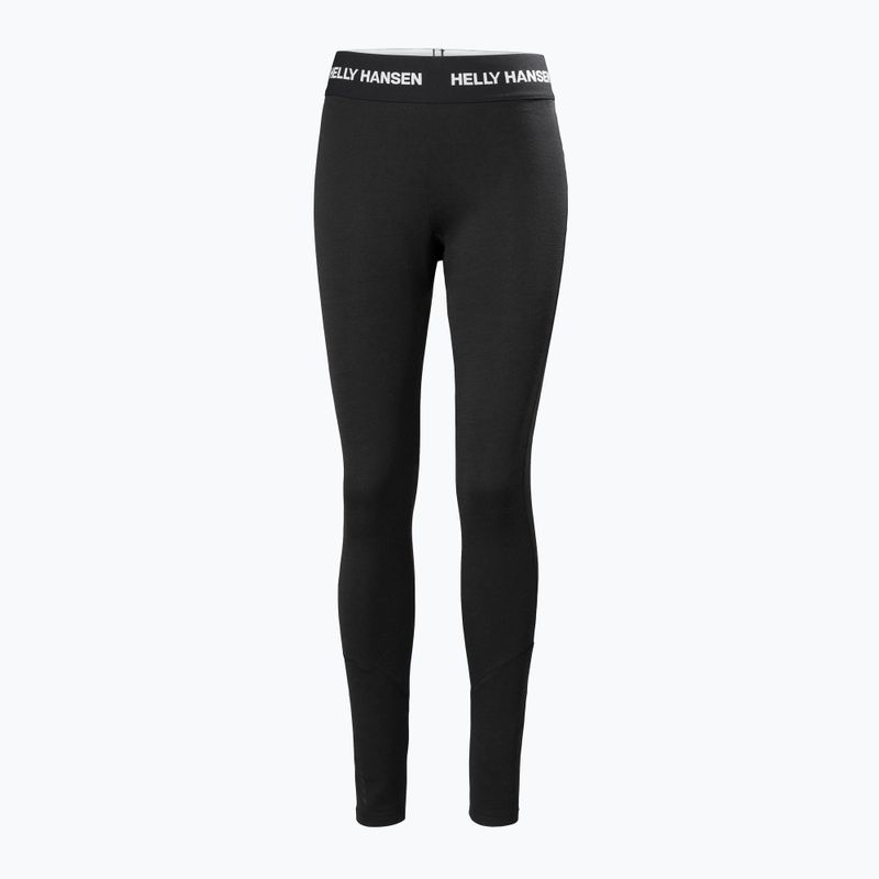 Pantaloni termoactivi pentru femei Helly Hansen Lifa Merino Midweight black 5