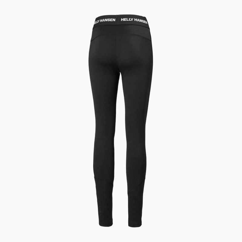 Pantaloni termoactivi pentru femei Helly Hansen Lifa Merino Midweight black 6