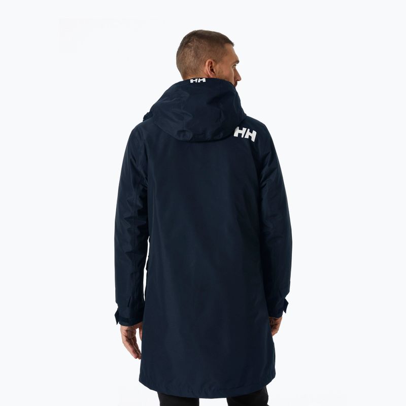 Geacă de ploaie pentru bărbați Helly Hansen Rigging Coat navy 2