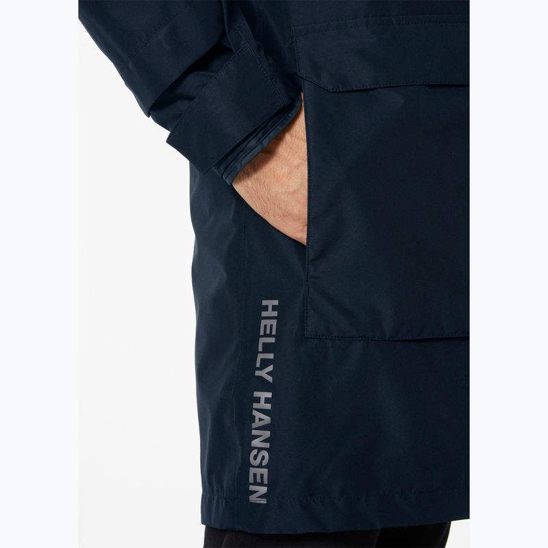 Geacă de ploaie pentru bărbați Helly Hansen Rigging Coat navy 6
