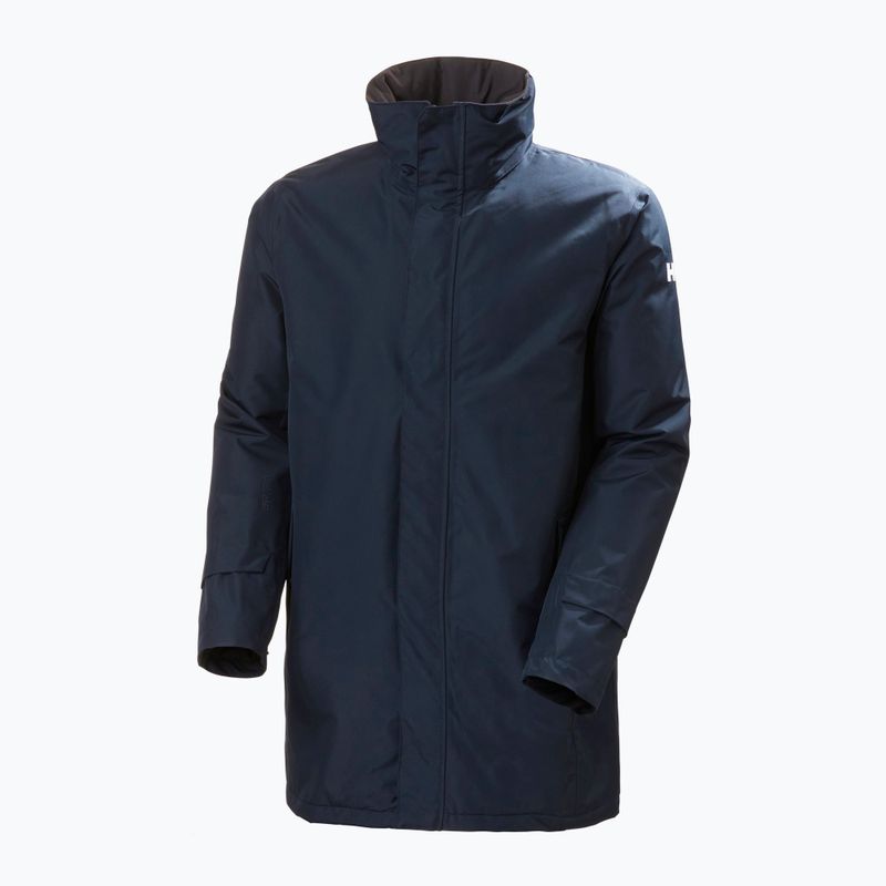 Jacheta de ploaie Helly Hansen Dubliner Insulated Long pentru bărbați Helly Hansen Dubliner Insulated Long rain jacket navy 7