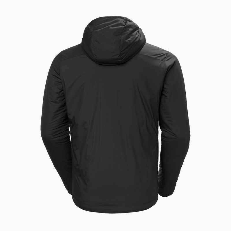 Helly Hansen bărbați Odin Stretch Hooded Insulator jachetă cu glugă în jos 991 negru 62833 5