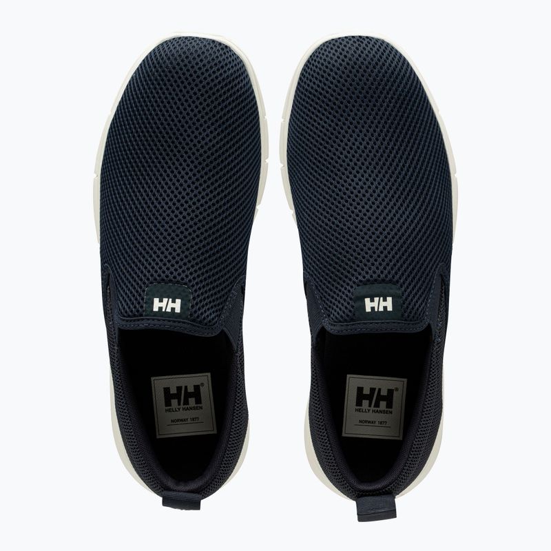 Încălțăminte de navigație pentru bărbați Helly Hansen Ahiga Slip-On navy / off white 12