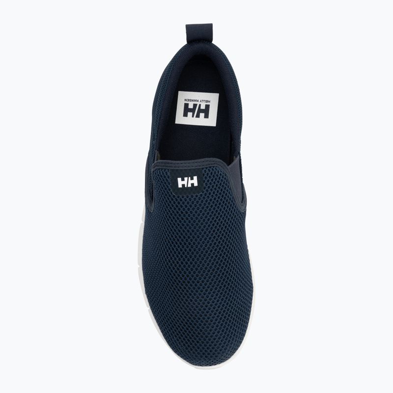 Încălțăminte de navigație pentru bărbați Helly Hansen Ahiga Slip-On navy / off white 5